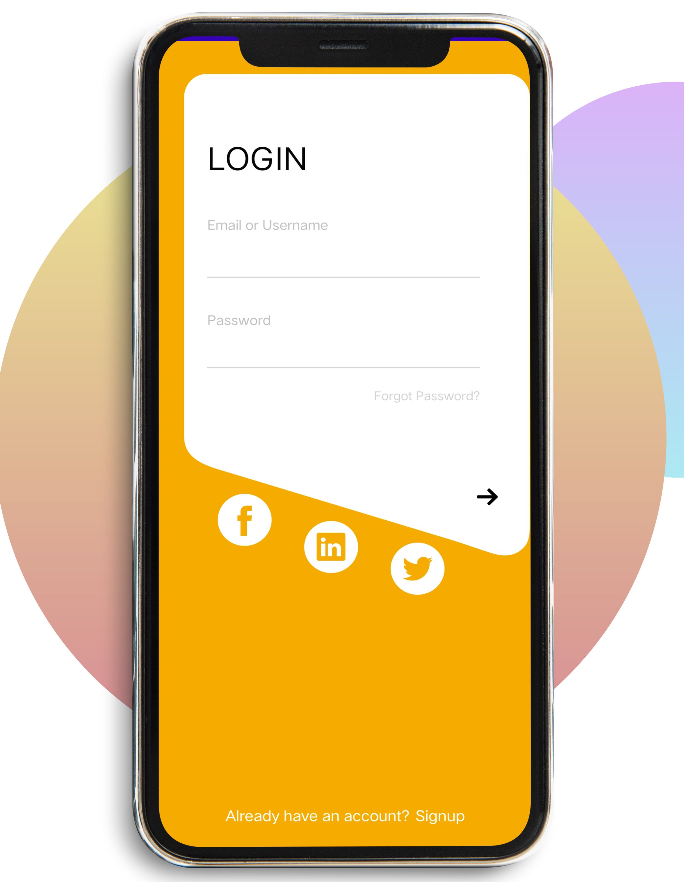 Tải xuống APK Login SignUp Ui Design cho Android