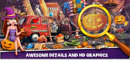 Halloween Hidden Object Games 截图 2