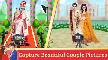 Wedding Dress Up Bride & Groom Plakat