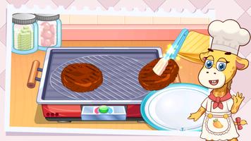 Baby Yummy Burger Game Plakat
