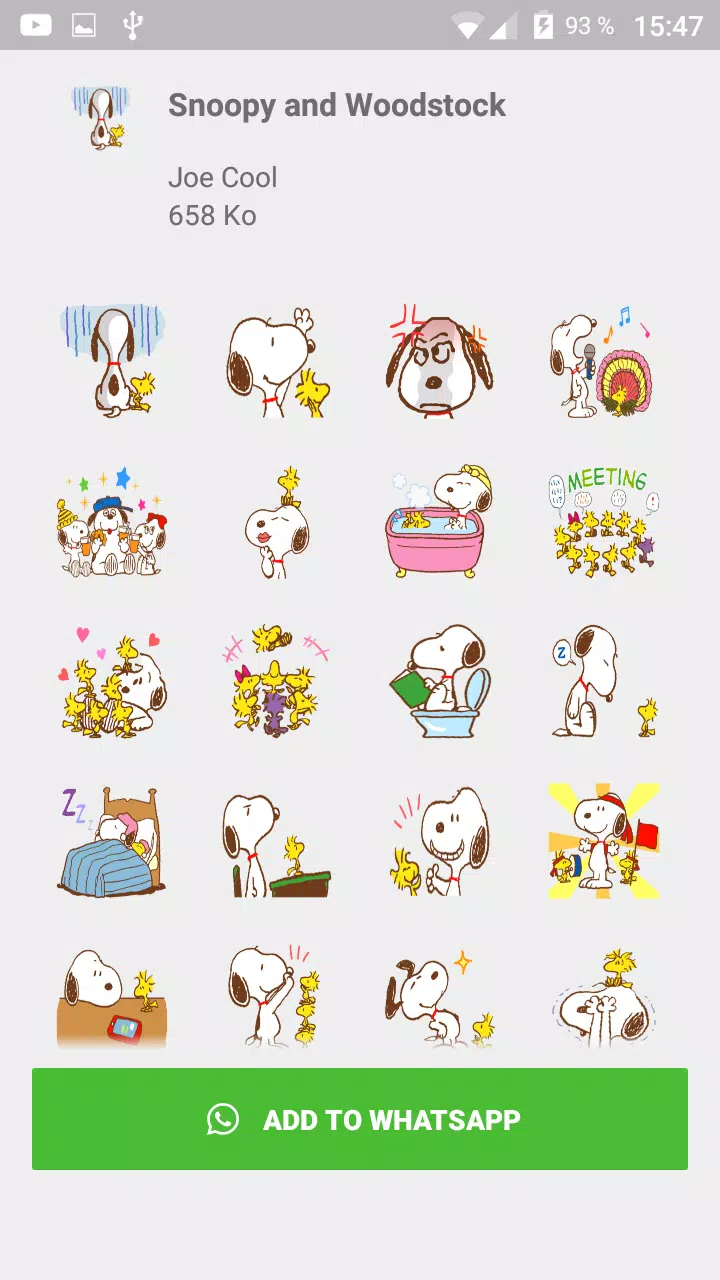 Descarga de APK de Snoopy Bus Stickers For WhatsApp -WAStickerApps HD para  Android