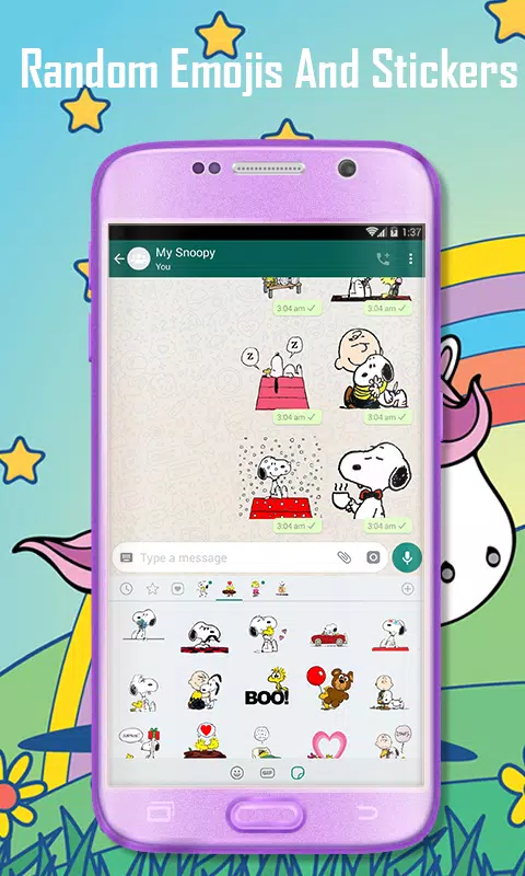 Snoopy Stickers For WhatsApp 2 - WAStickerApps APK for Android Download