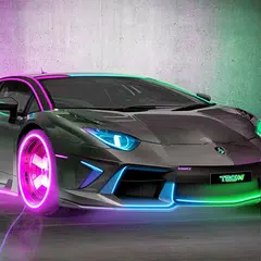 download Neon Cars Wallpaper HD: Temi APK