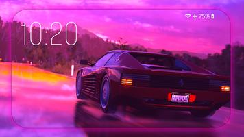 Neon Cars Live Wallpaper Affiche