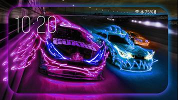 Neon Cars Live Wallpaper capture d'écran 1