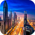 City Live Wallpaper (backgrounds & themes)-icoon