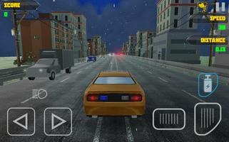 Pilote de voiture Drag Race 3D capture d'écran 2