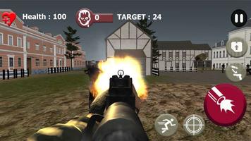 Modern Zombie Shooter Dead Target ภาพหน้าจอ 3