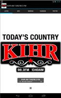 KIHR AM 1340/98.3 FM โปสเตอร์