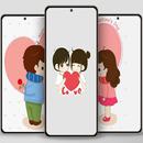 Fonds d'écran mignon couple APK