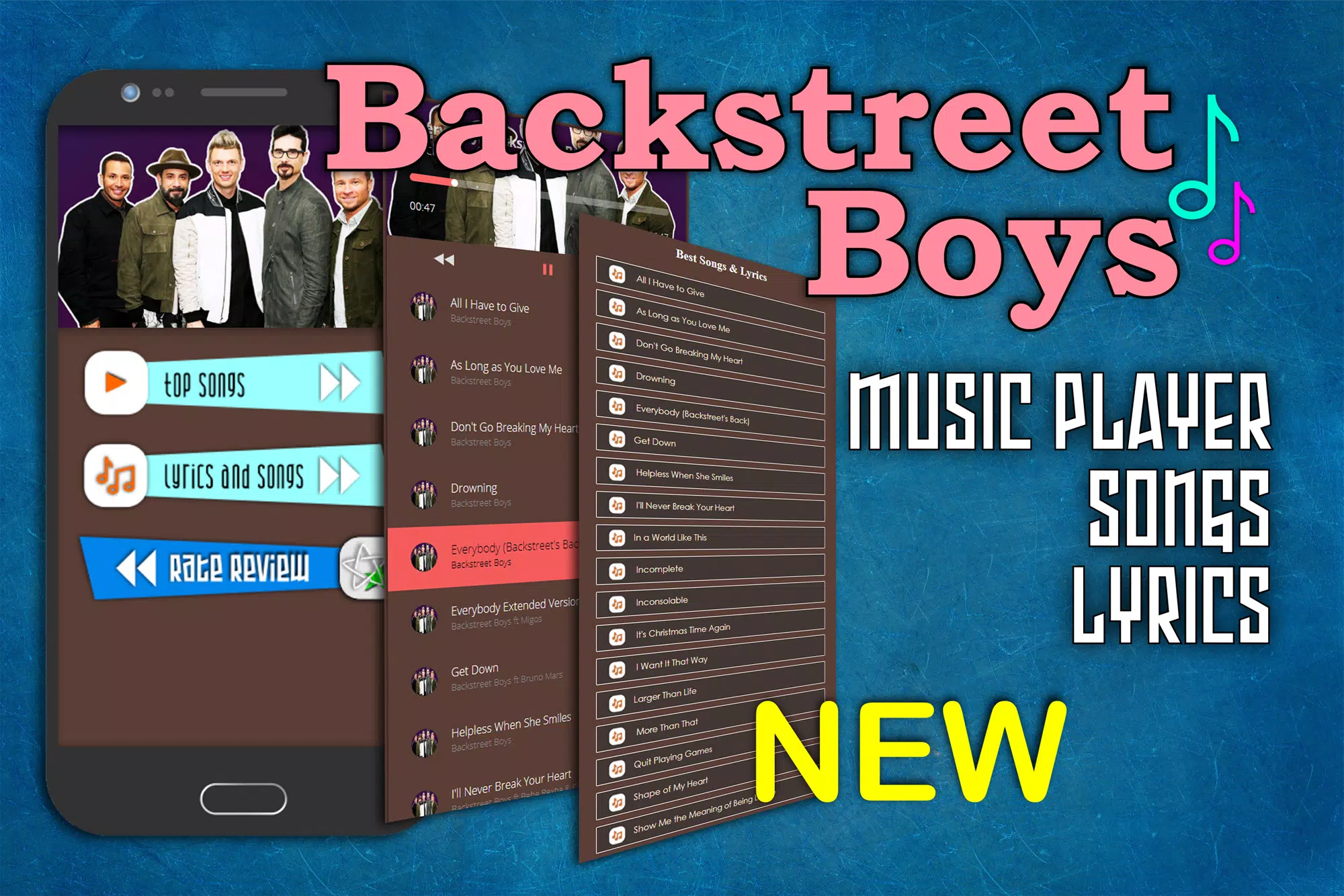 BACKSTREET BOYS Lyrics APK for Android Download