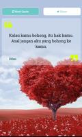 Baca Kata & Quotes Dilan capture d'écran 1