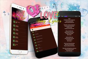 Love Song Lyrics Offline پوسٹر