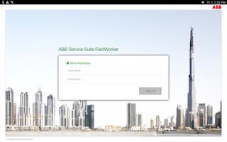 ABB Service Suite FieldWorker capture d'écran 1