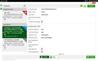 ABB Ellipse WFM FieldWorker screenshot 3