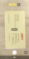 Business Card Reader Beta Plakat