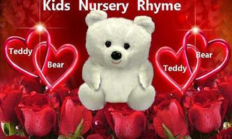 Teddy Bear Kids Rhyme Affiche