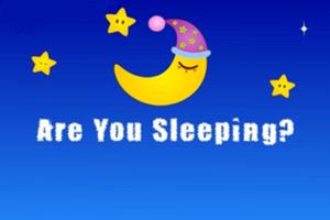 Kids Rhyme Are You Sleeping Affiche