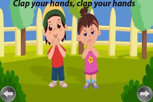 Kids Rhyme Clap Your Hands تصوير الشاشة 2