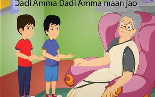 Hindi Kids Rhyme Dadi Amma capture d'écran 2
