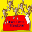 Kids Rhyme Five Little Monkey