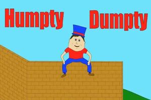 Humpty Dumpty Kids Rhyme постер