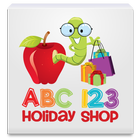 ABC123 Holiday Shop Zeichen