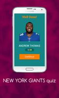 NEW YORK GIANTS quiz: Guess the Player Screenshot 1