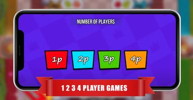Stickman Party multiplayer games guide تصوير الشاشة 1