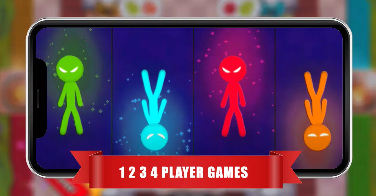 Stickman Party: 4 Player Games - Gameplay Walkthrough Part 1