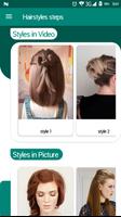 hairstyle step by step for beginner โปสเตอร์