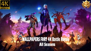 WALLPAPERS 4K FORT2NITE  Battle Royale All Seasons capture d'écran 1