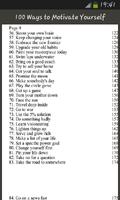 100 Ways to Motivate Yourself 截圖 2
