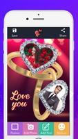 برنامه‌نما Lovely Ring Photo Frames عکس از صفحه