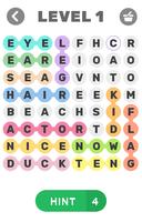 Find Words Puzzle Game Affiche