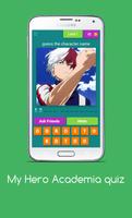 My Hero Academia quiz Plakat