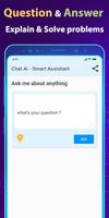 Chat Ai - Smart Assistant اسکرین شاٹ 1