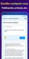 Chat Ai - Smart Assistant captura de pantalla 2