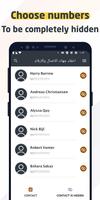 hide contacts and numbers Screenshot 1