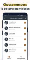 hide contacts and numbers imagem de tela 1