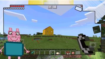 Mod Peppa Pig Skin for MCPE Affiche