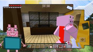 Mod Peppa Pig Skin for MCPE تصوير الشاشة 1