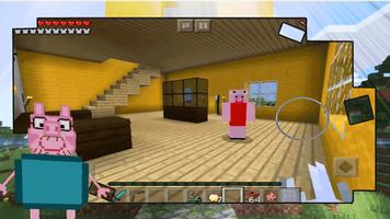 Mod Peppa Pig Skin for MCPE تصوير الشاشة 2