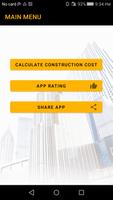 Calculator - Easy Construction Cost Calculator App poster