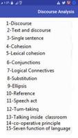 Discourse Analysis screenshot 1