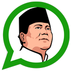 Sticker Prabowo For WAStickerApps أيقونة