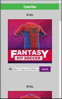 Fantasy Kit Soccer capture d'écran 2