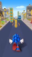 Blue Hedgehog Run – Fun Endless Dash Running পোস্টার