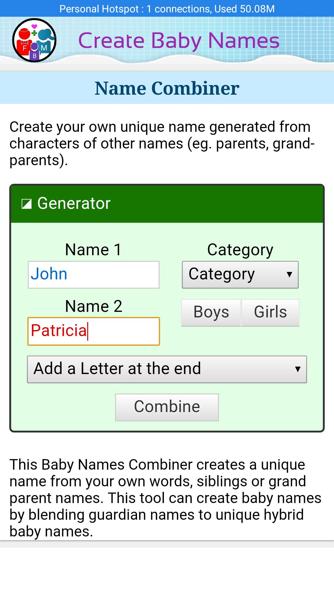 Baby Name Generator For Android Apk Download - roblox username generator girl