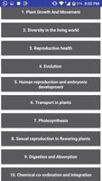 Biology Notes capture d'écran 2